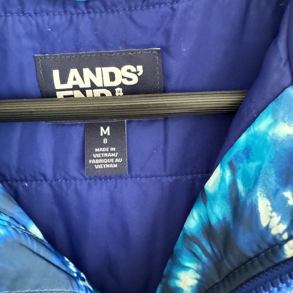 Lands' End Kids Insulated Winter Jacket. Size M (8). Very good condition - Picture 4 of 5